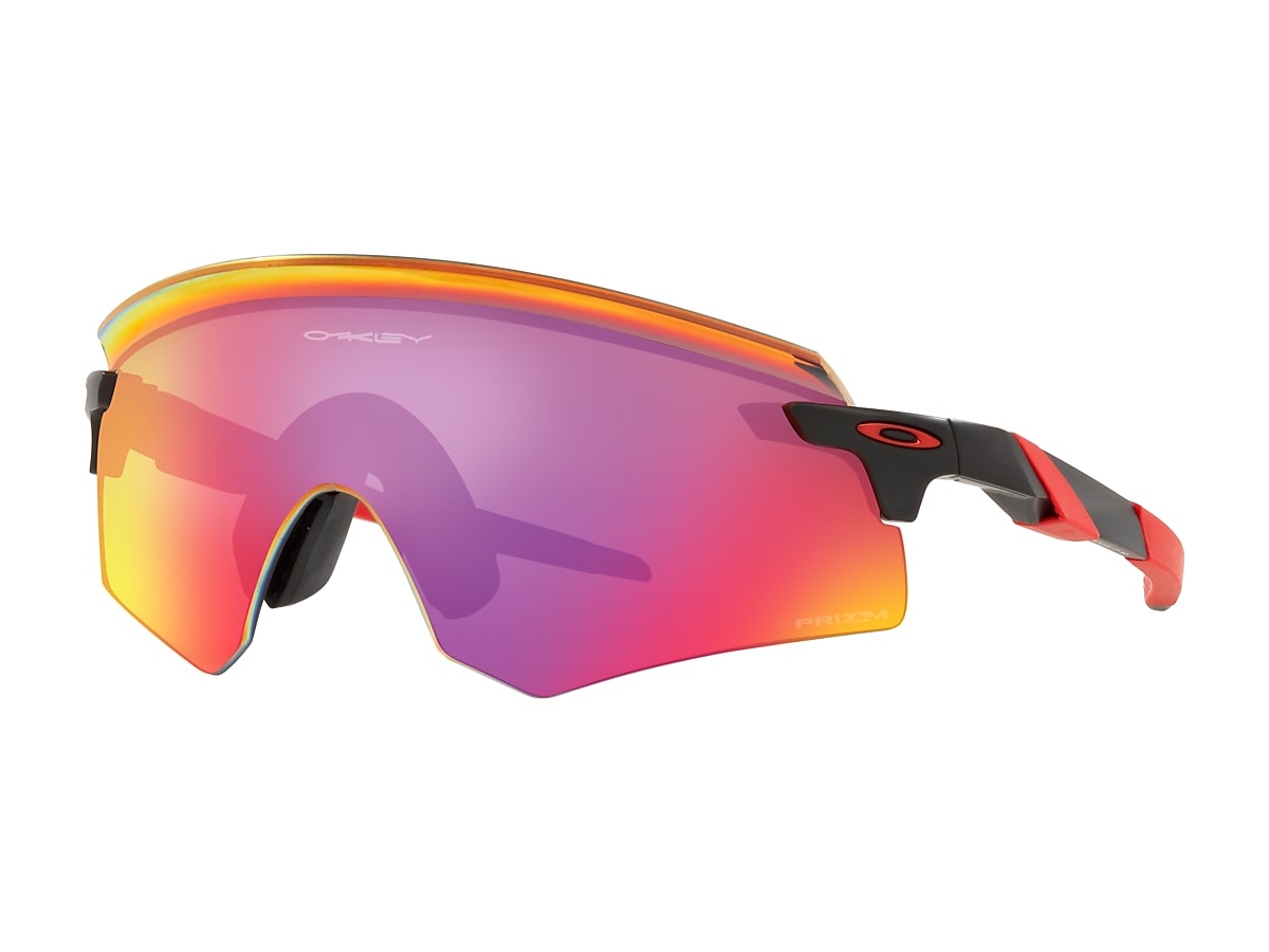 haag doel Verbetering Encoder Prizm Road Lenses, Matte Black Frame Sunglasses | Oakley® US