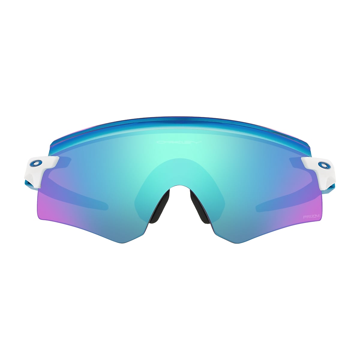 Encoder Prizm Sapphire Lenses, Polished White Frame Sunglasses | Oakley® EU