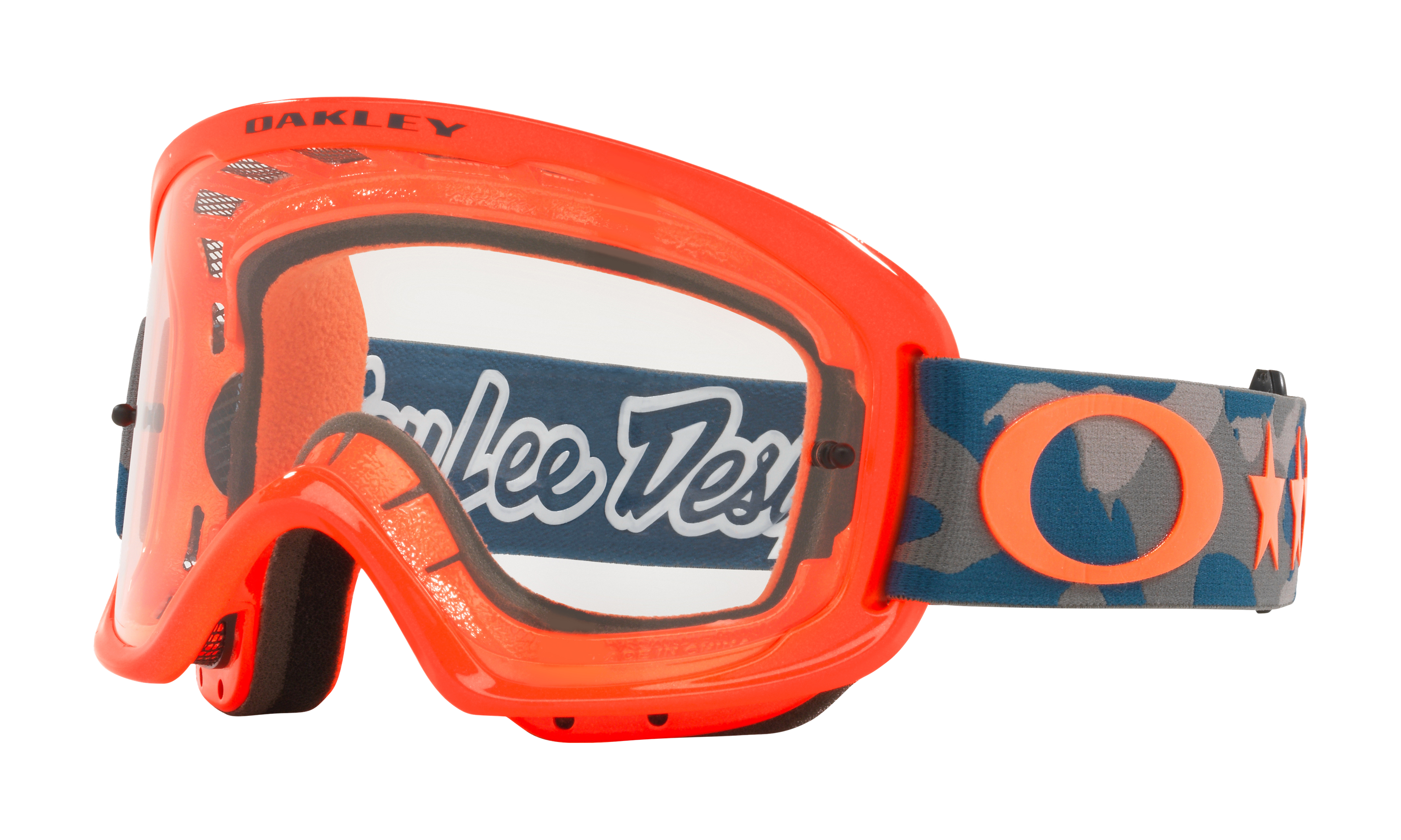O-Frame 2.0 PRO XS MX Troy Lee Designs Series Goggle OO7116-11 Checkerboard Fire 