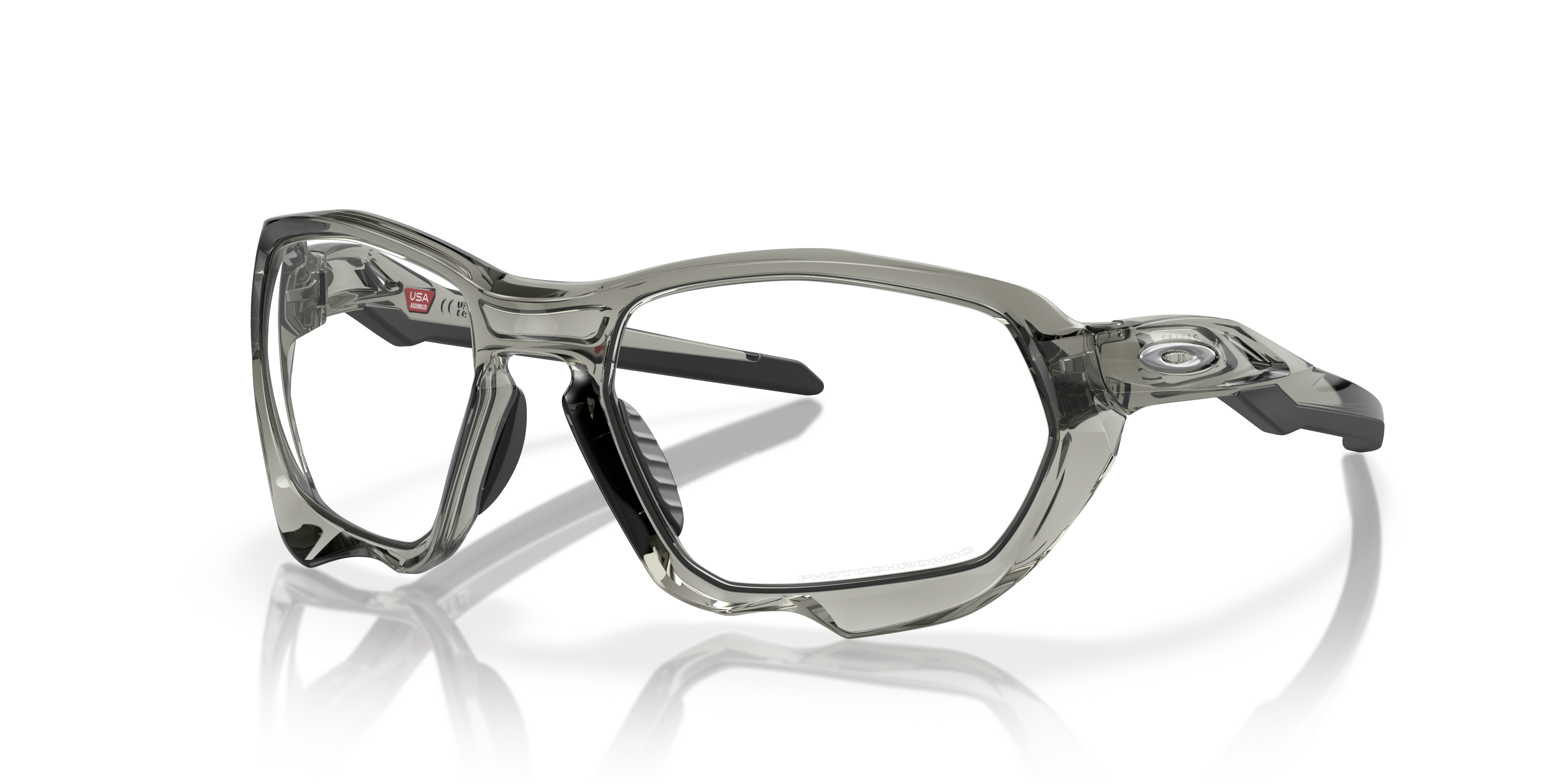Oakley Plazma (low Bridge Fit) Sunglasses In Grey