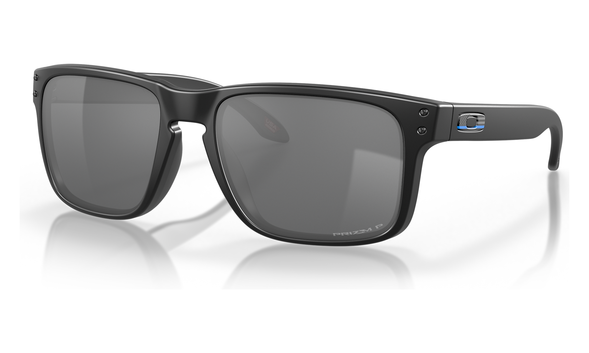 Standard Issue Holbrook™ Tonal Thin Blue Line Matte Black Sunglasses Oakley Standard Issue USA