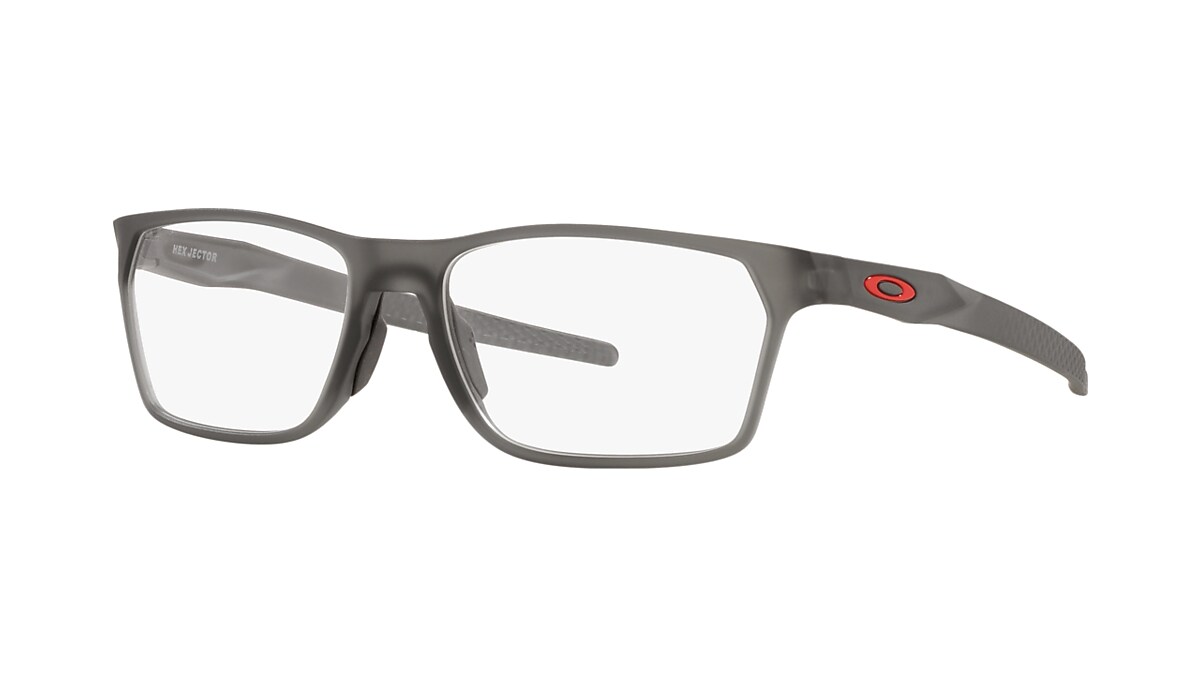 Hex Jector Satin Grey Smoke Eyeglasses | Oakley® US