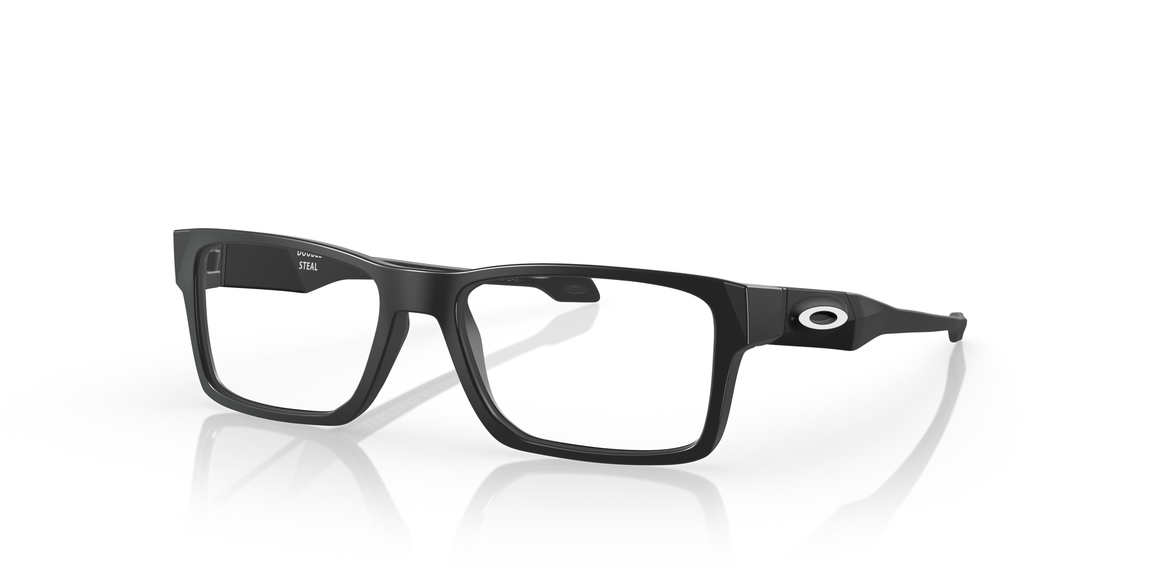 Double Steal (Youth Fit) Satin Black Eyeglasses | Oakley® US | Official Oakley  Standard Issue