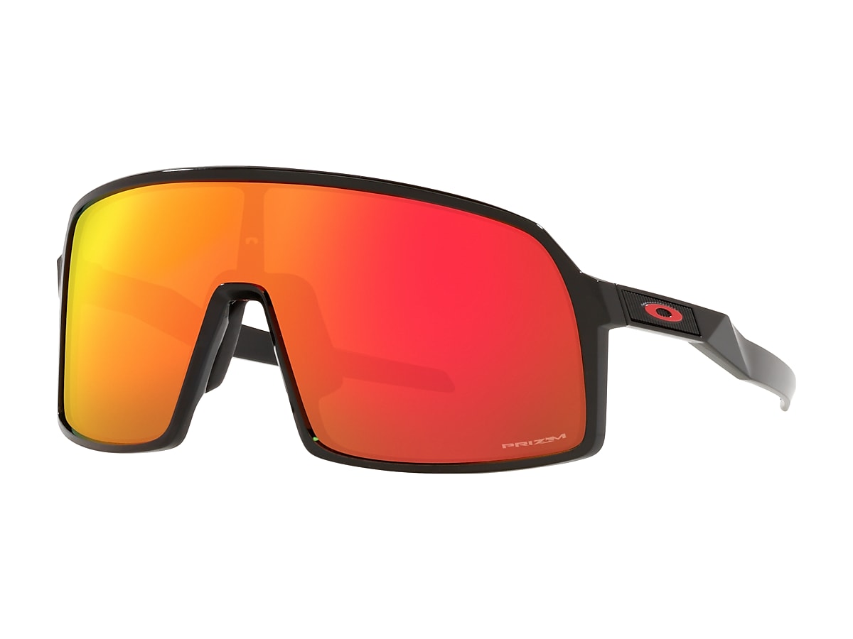Ni eksil Baglæns Sutro S Prizm Ruby Lenses, Polished Black Frame Sunglasses | Oakley® US