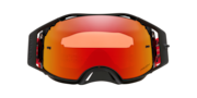 Airbrake® MX Goggles - Matte Black/Red Colorshift