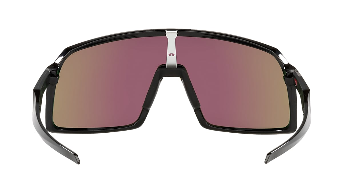 Sutro Prizm Sapphire Lenses, Polished Black Frame Sunglasses 