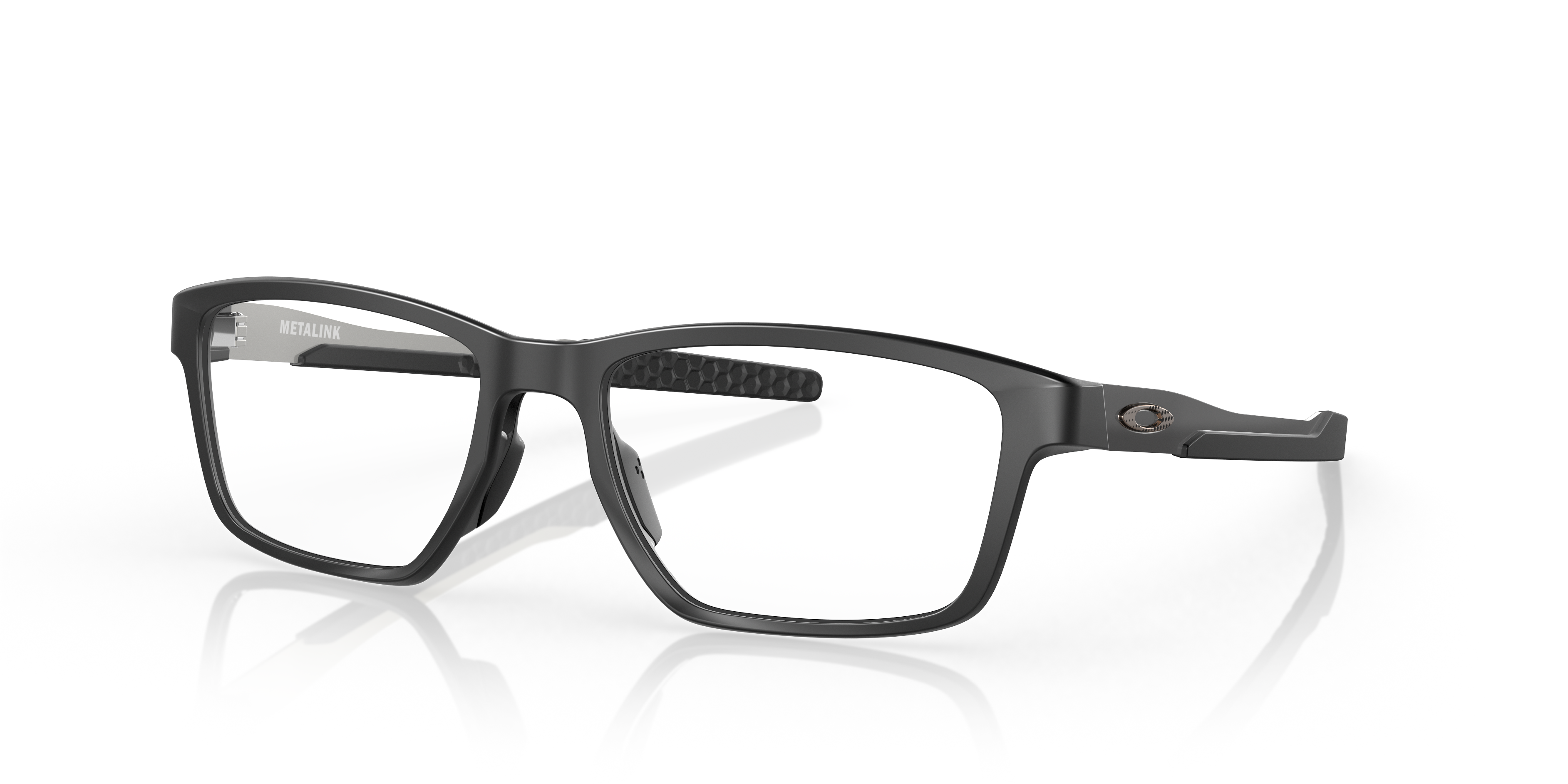 Metalink High Resolution Collection Satin Black Eyeglasses | Oakley® JP