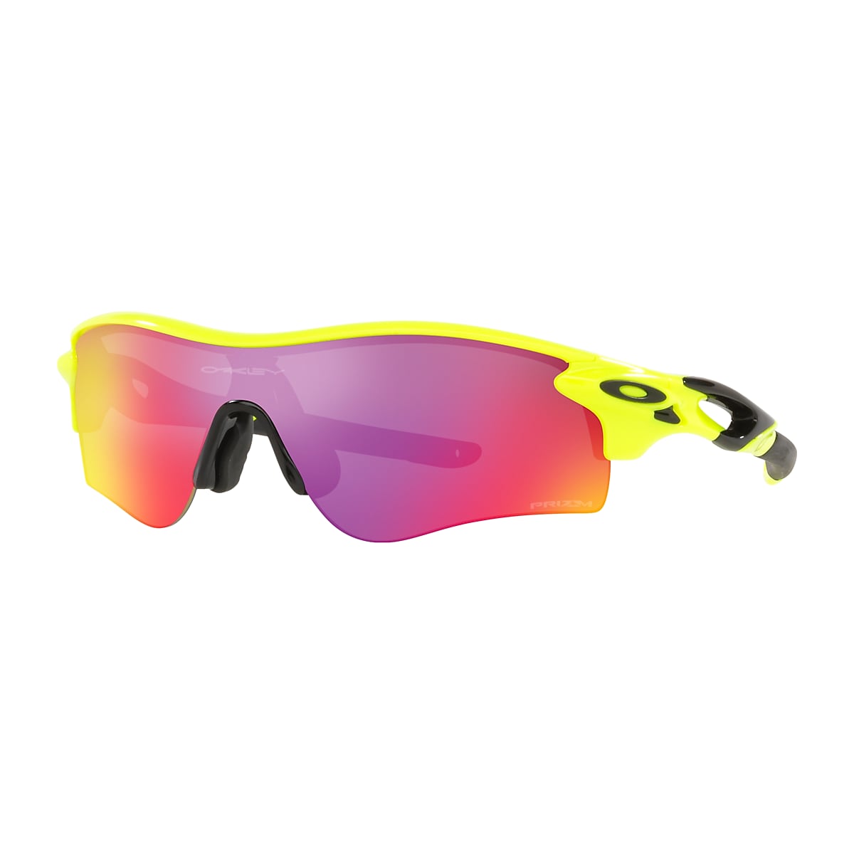 RadarLock® Path® (Low Bridge Fit) Neon Yellow Collection Prizm Road Lenses,  Tennis Ball Yellow Frame Sunglasses | Oakley® AU