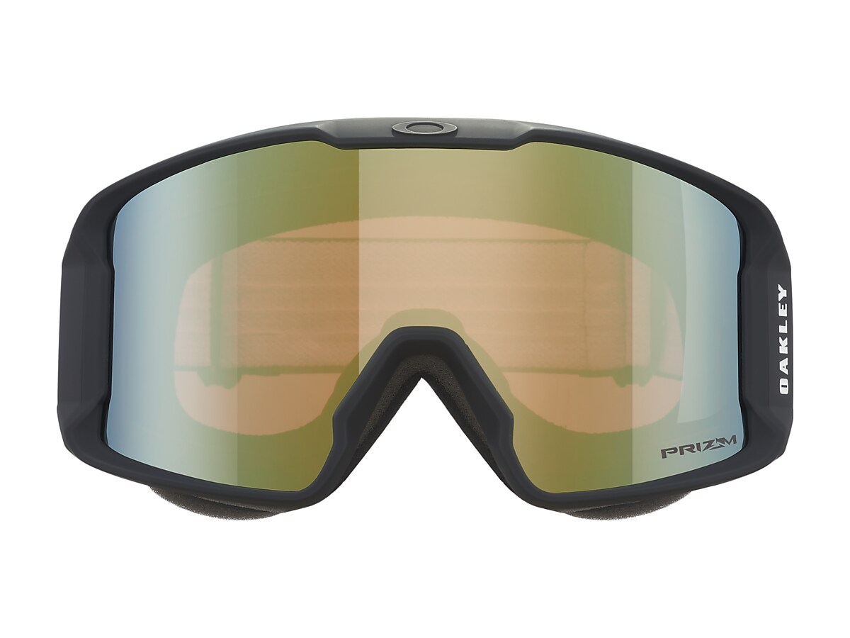 Oakley Line Miner™ M Snow Goggles - Matte Black - Prizm Sage Gold ...