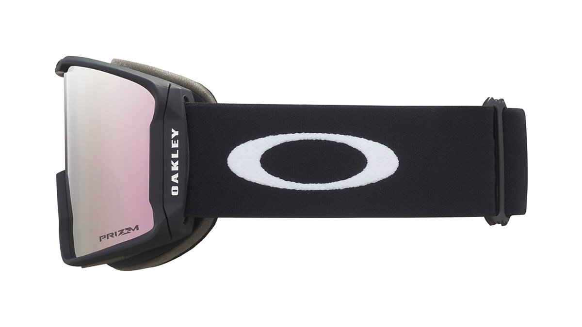 Oakley Line Miner™ L Snow Goggles - Matte Black - Prizm Rose Gold ...