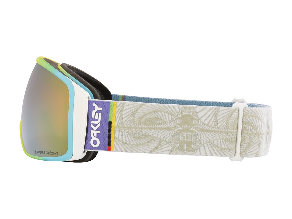 White Cyber Mecha Snow Goggles