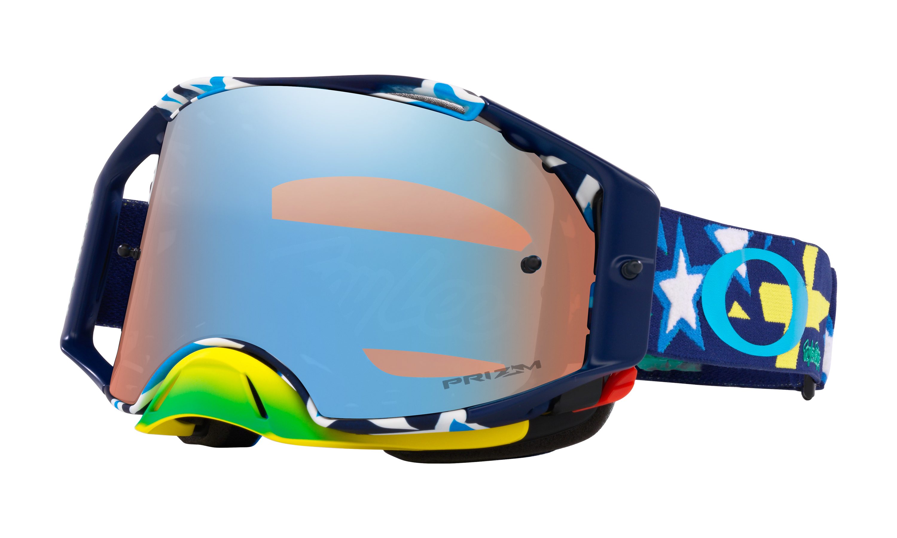 Oakley Airbrake® Mx Troy Lee Designs Series Goggles In Blue