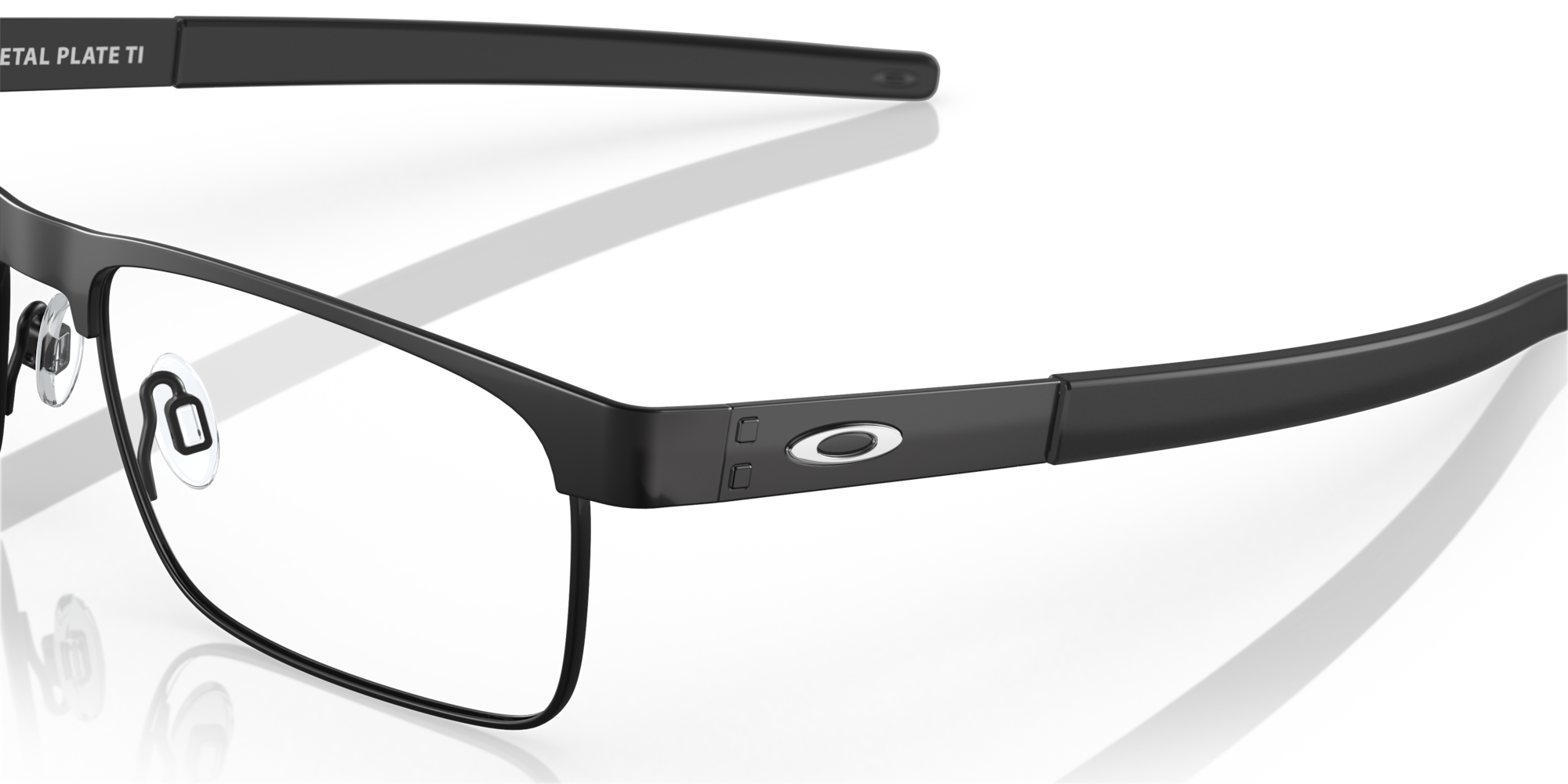 Metal Plate™ TI Satin Black Eyeglasses | Oakley® US | Official Oakley ...