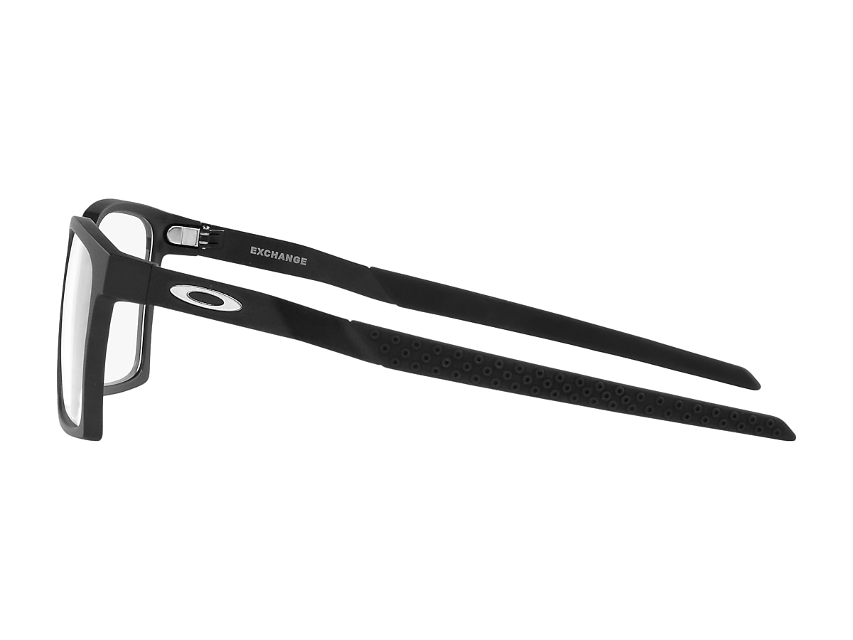 Exchange Satin Black Eyeglasses | Oakley® US