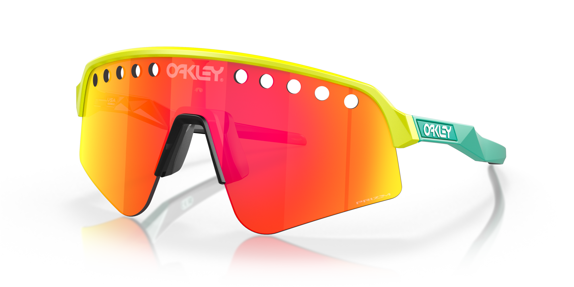 Sutro Lite Sweep (Vented) Tennis Ball Yellow Sunglasses | Oakley® US