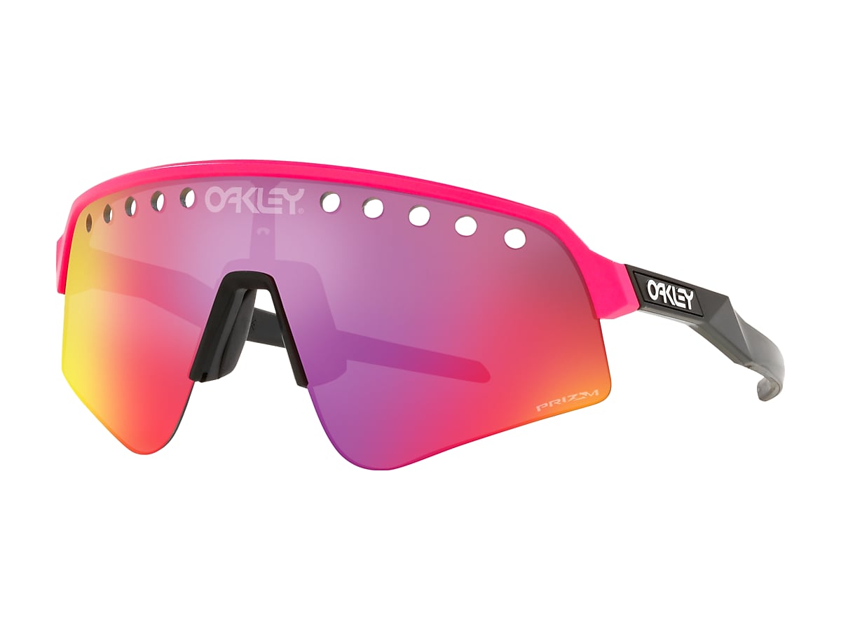 Sutro Lite Sweep (Vented) Prizm Road Lenses, Pink Frame Sunglasses | Oakley®  US