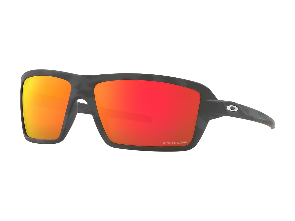 Gafas de sol Cables en Prizm Black Polarized Matte Black | Oakley® ES