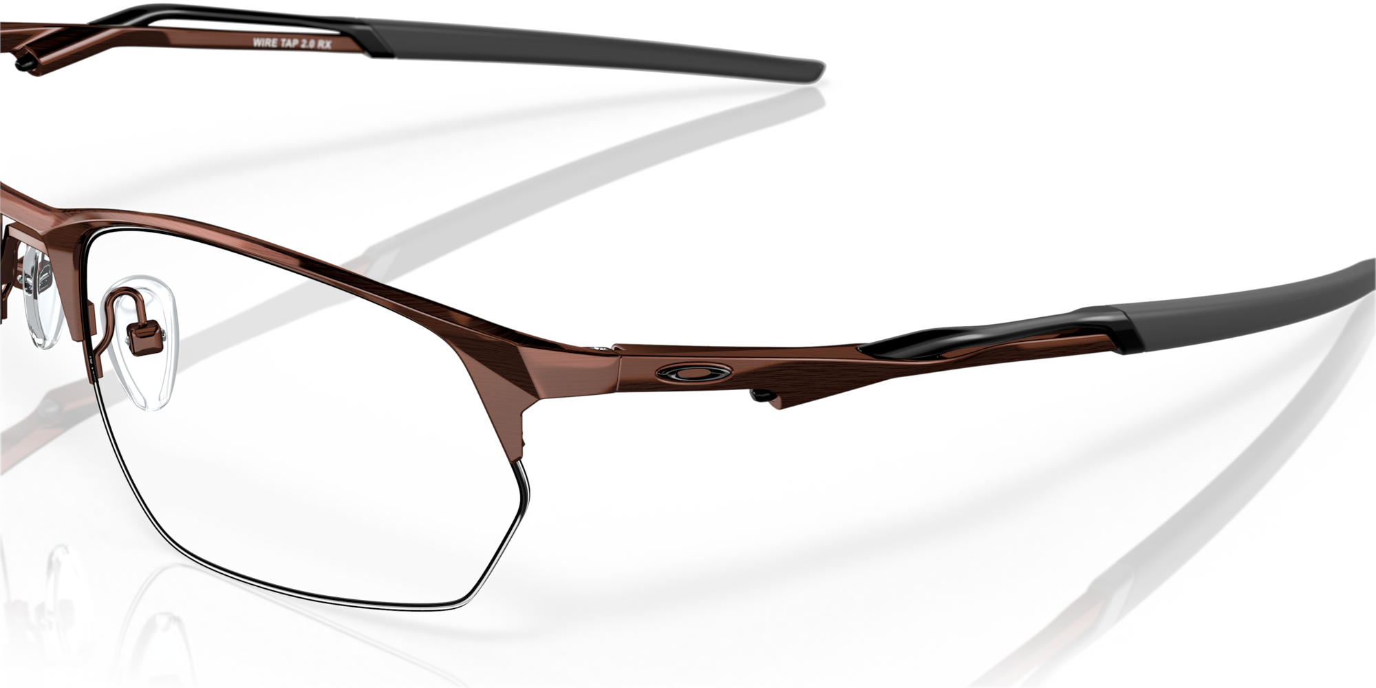 Wire Tap 2.0 Brushed Grenache Eyeglasses Oakley® US