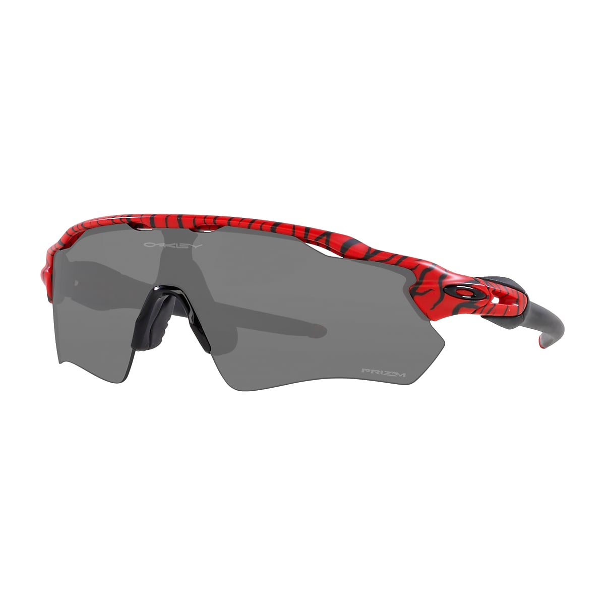 Radar® Red Tiger Prizm Black Lenses, Red Tiger Frame Sunglasses | Oakley® US