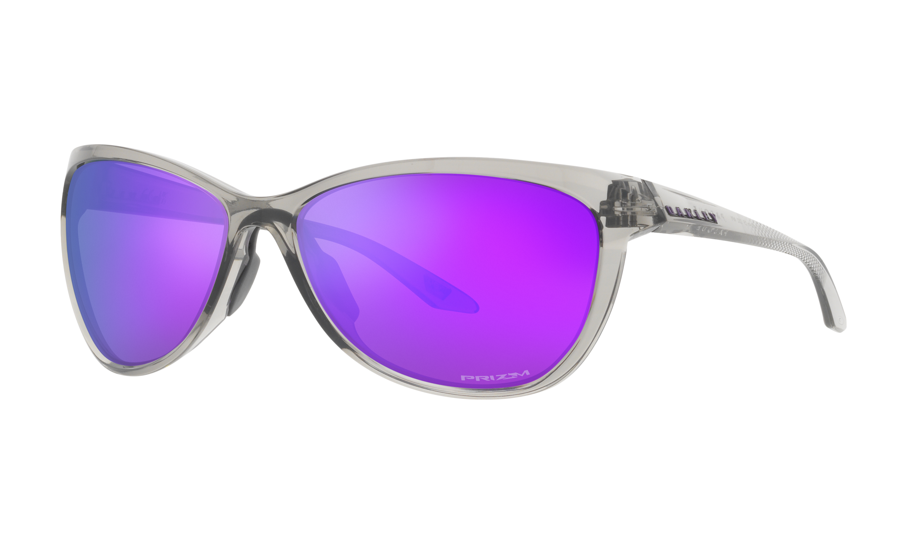 purple oakley glasses