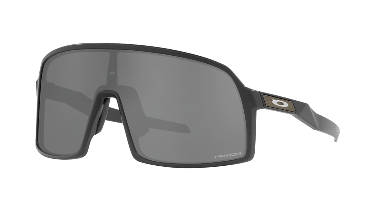Sutro S High Resolution Collection Prizm Black Lenses, Hi Res Matte Carbon  Frame Sunglasses | Oakley® PT