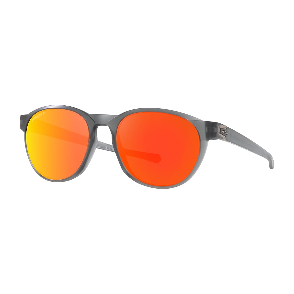 Reedmace Prizm Ruby Polarized Matte Grey Smoke アイウェア | Oakley