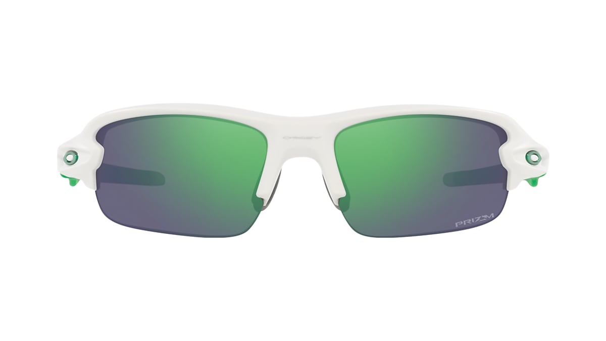 Oakley Flak® XXS (Youth Fit) Sunglasses with Matte White Frame and