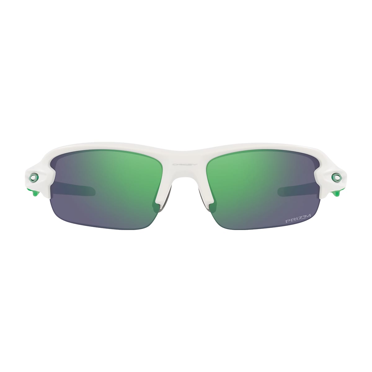 Oakley Flak XXS ポリッシュホワイト Flak® XXS (Youth Fit) Prizm Jade Matte White アイウェア | Oakley® 日本