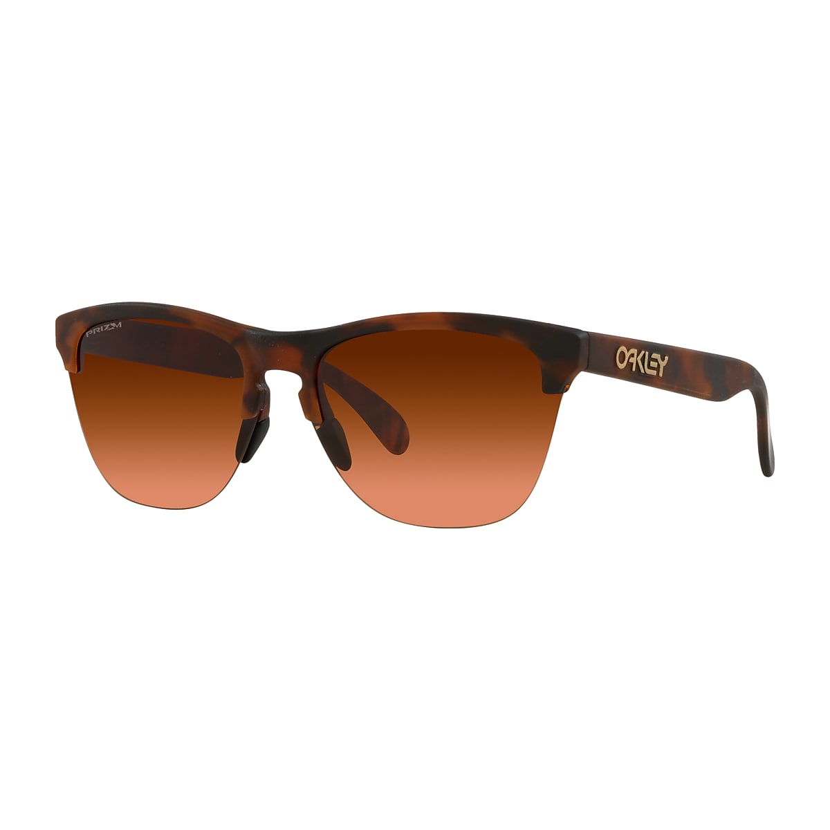 smeltet væsentligt Modsige Frogskins™ Lite Prizm Brown Gradient Lenses, Matte Brown Tortoise Frame  Sunglasses | Oakley® US
