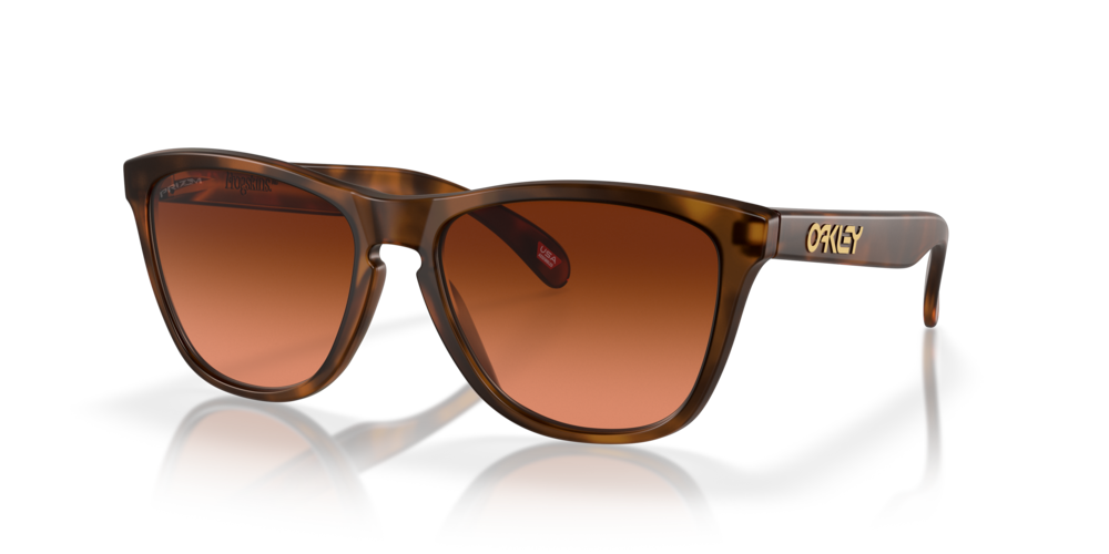 Oakley Frogskins™ (Low Bridge Fit) Prizm Brown Gradient Lenses, Matte Brown  Tortoise Frame Sunglasses | Oakley® US