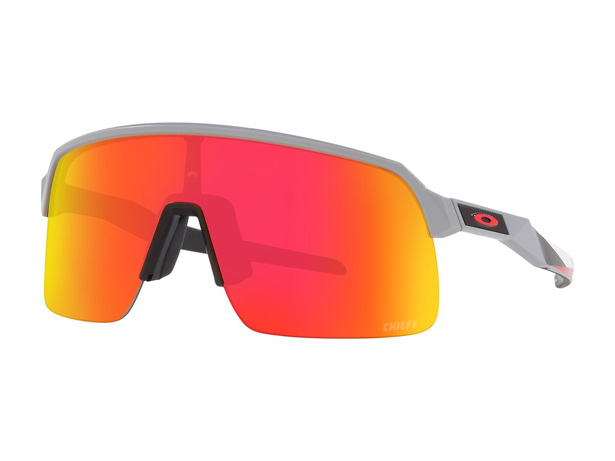 Kansas City Chiefs Sutro Lite Prizm Ruby Lenses, Matte Fog Frame Sunglasses