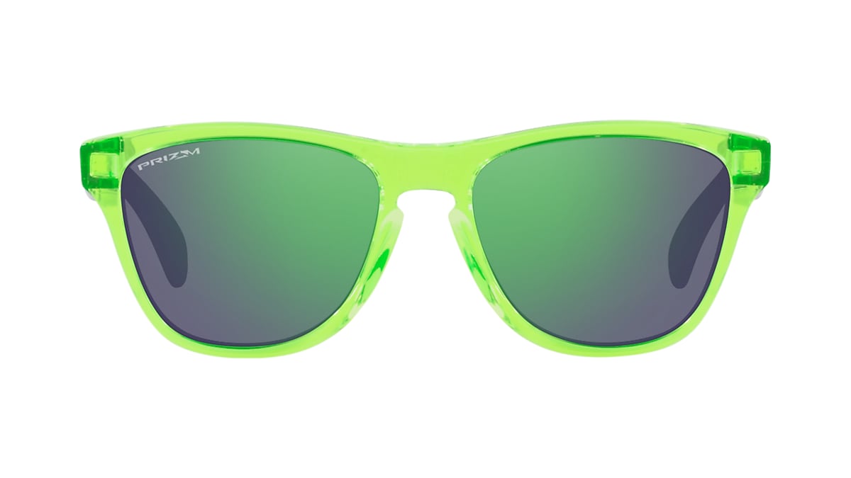 Frogskins™ XXS (Youth Fit) Prizm Jade Lenses, Acid Green Frame Sunglasses |  Oakley® AU