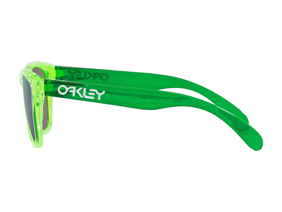 Aprender acerca 52+ imagen oakley green frame