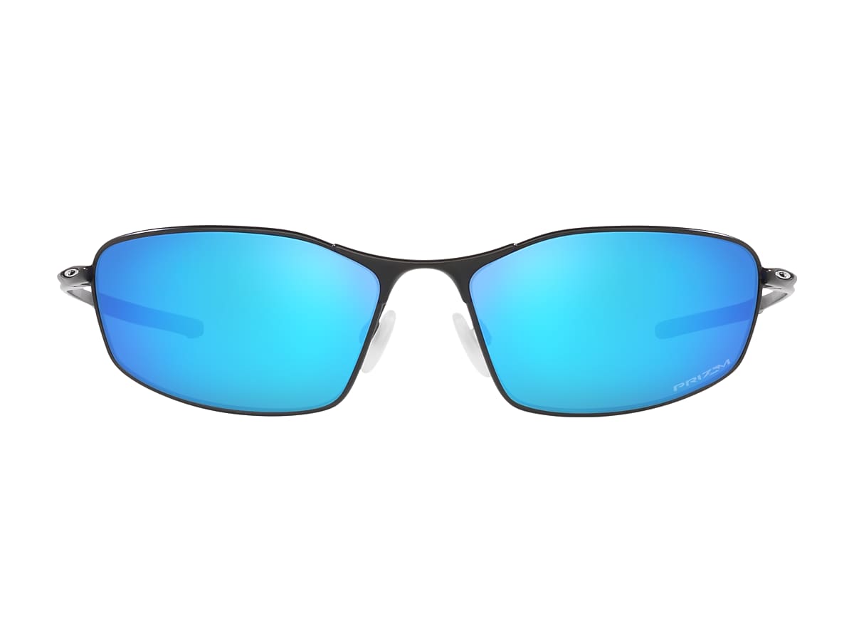 Whisker® Prizm Sapphire Lenses, Satin Black Frame Sunglasses | Oakley® GB
