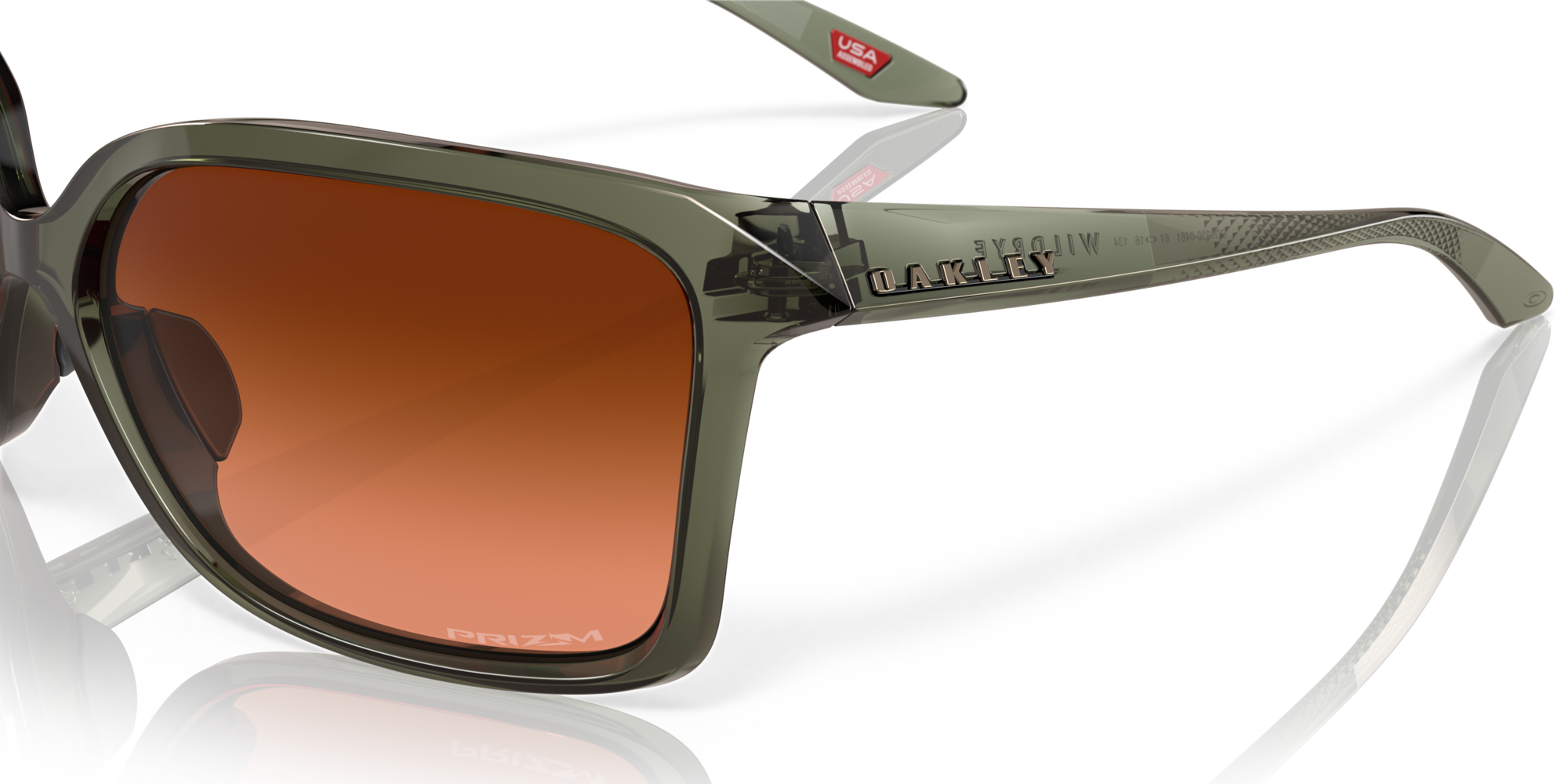 Wildrye Prizm Brown Gradient Lenses Olive Ink Frame Sunglasses Oakley Standard Issue Usa 3423