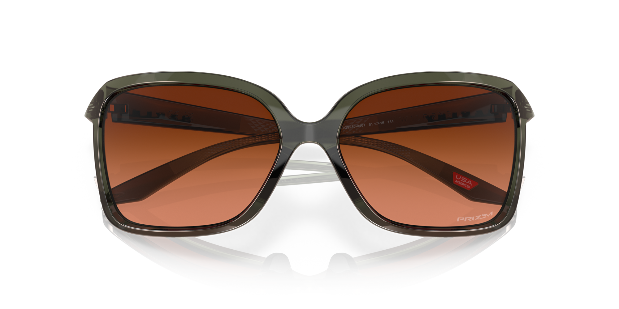 Wildrye Prizm Brown Gradient Lenses, Olive Ink Frame Sunglasses Oakley Standard Issue USA
