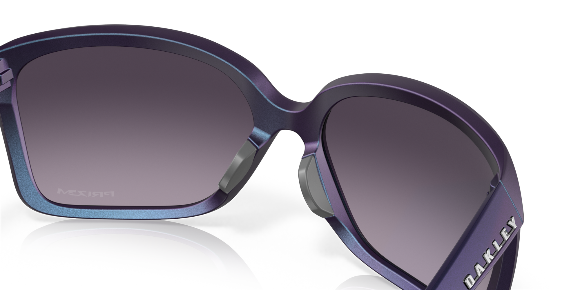 Wildrye Prizm Grey Gradient Lenses, Matte Cyan/Purple Colorshift Frame Sunglasses Oakley® US