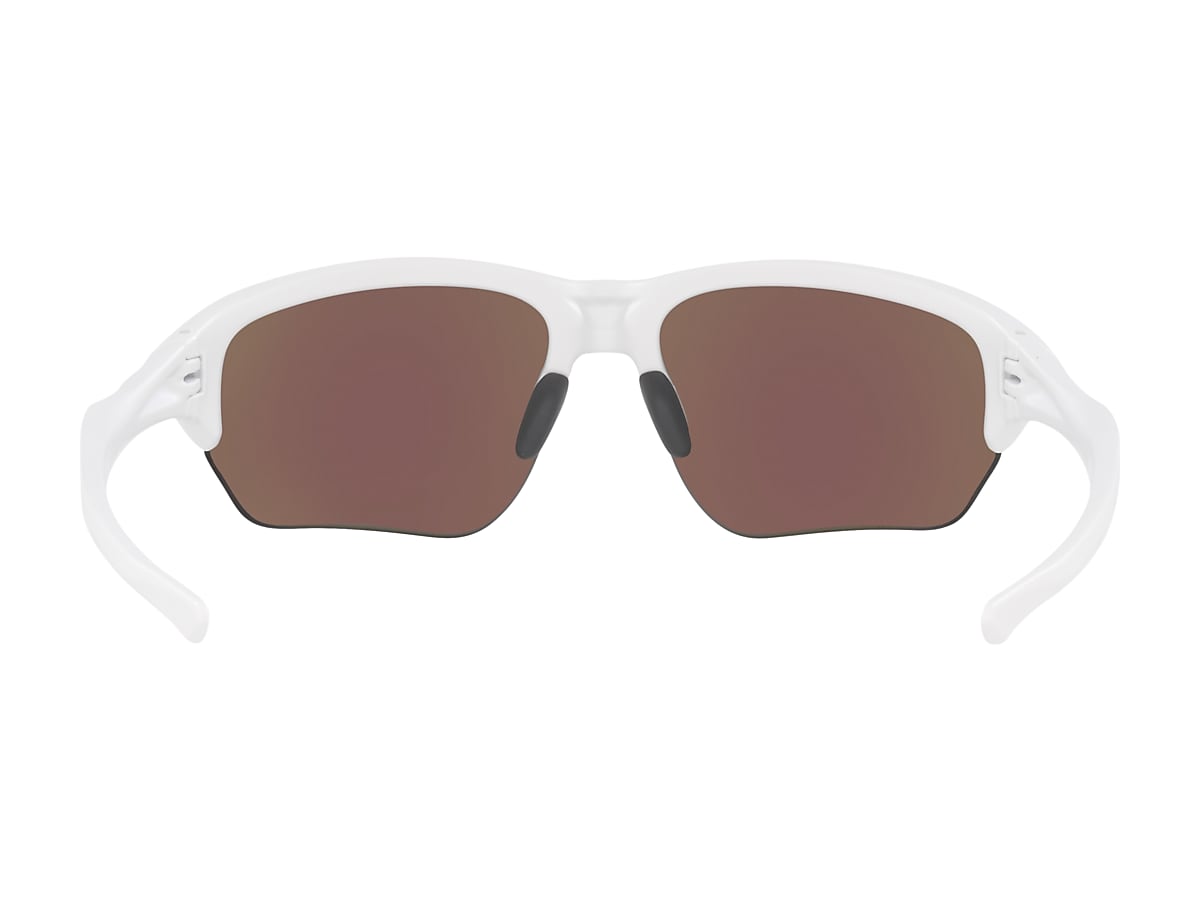 Flak® Beta Sapphire Iridium Lenses, Matte White Frame Sunglasses | Oakley®  US