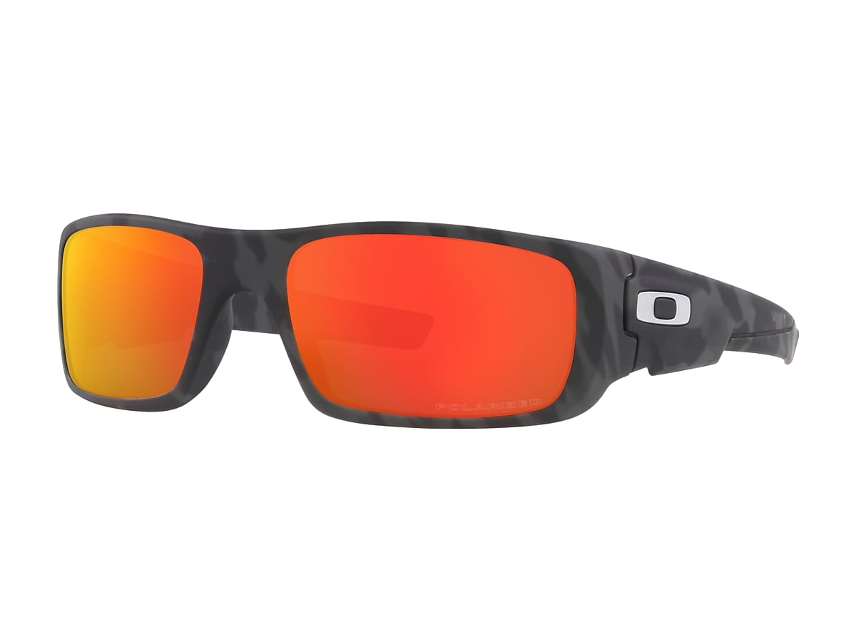 Crankshaft™ Ruby Iridium Polarized Lenses, Matte Black Camo Frame  Sunglasses | Oakley® EU