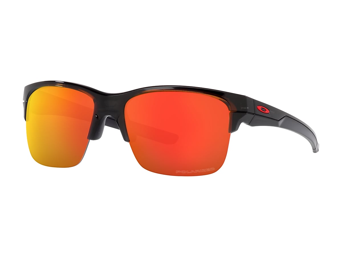 Thinlink Ruby Iridium Polarized Lenses, Black Ink Frame Sunglasses | Oakley®  US