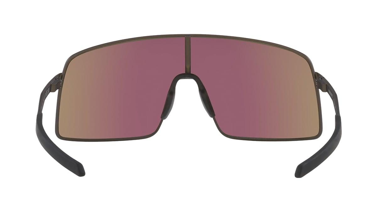オークリー SUTRO TI Prizum サングラス ケース Sutro TI Prizm Sapphire Lenses, Satin Lead Frame Sunglasses