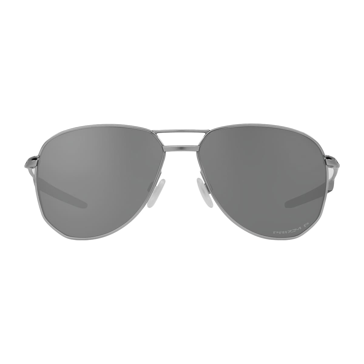 Contrail TI Prizm Black Polarized Lenses, Satin Chrome Frame