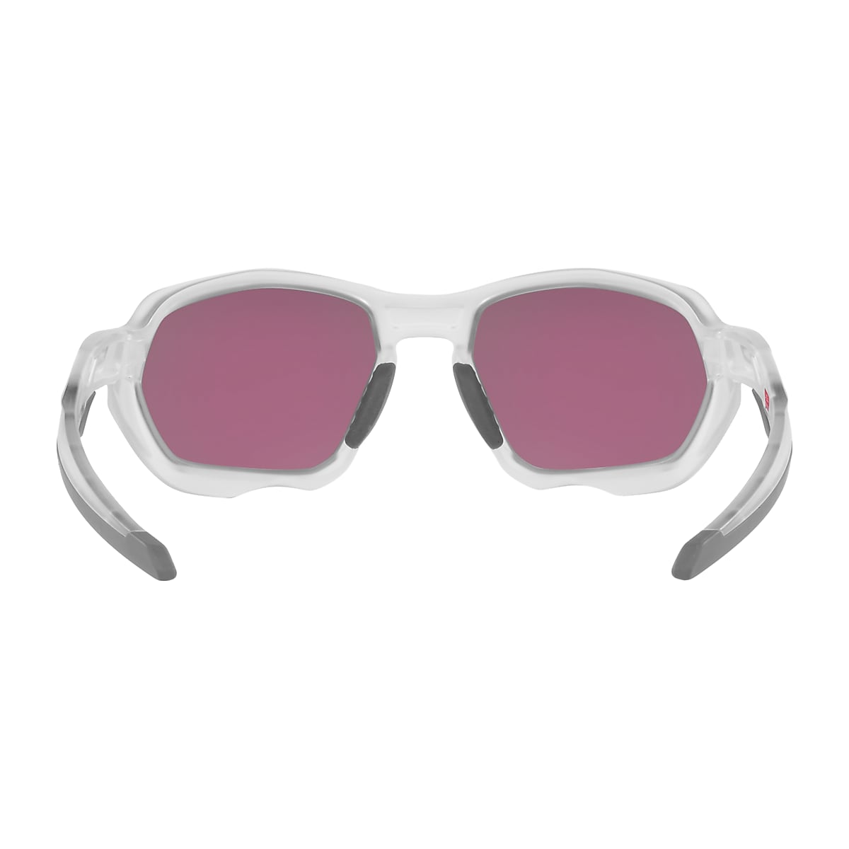 Plazma Prizm Road Jade Lenses, Matte Clear Frame Sunglasses