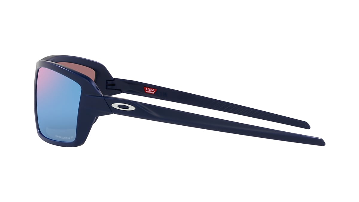 Cables Prizm Deep Water Polarized Lenses, Matte Navy Frame