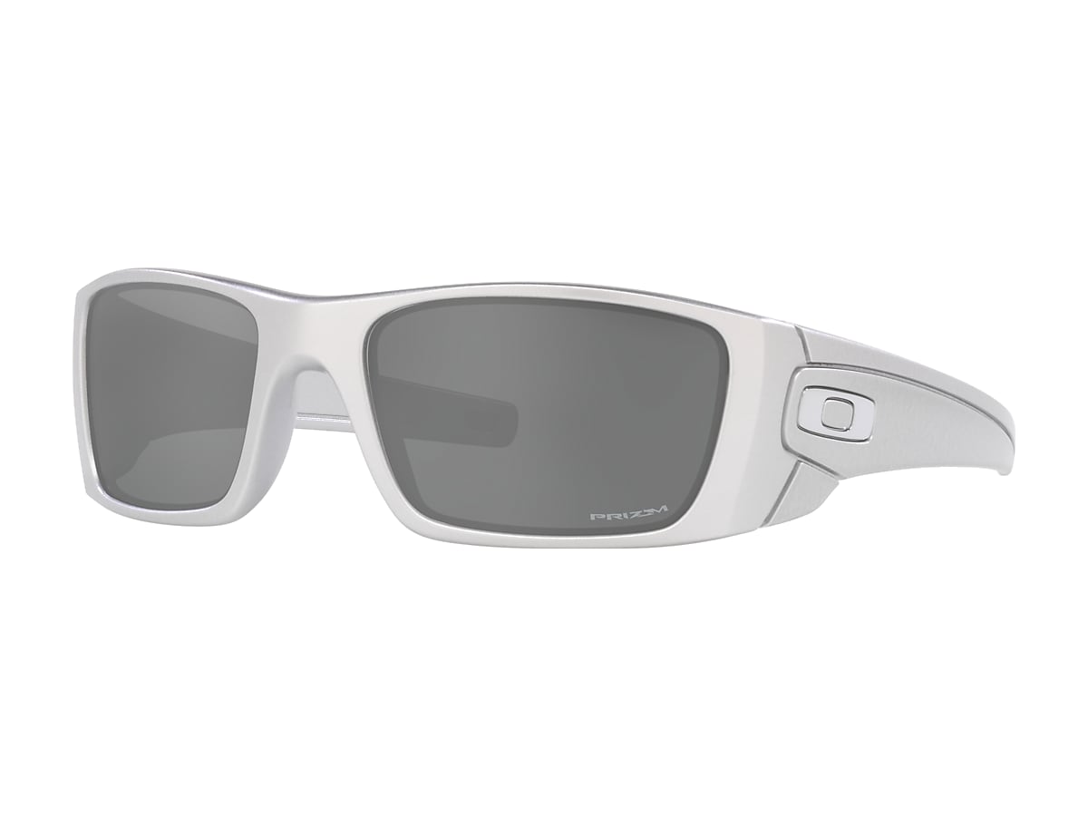 Fuel Cell Rectangular Sunglasses in Silver - Oakley