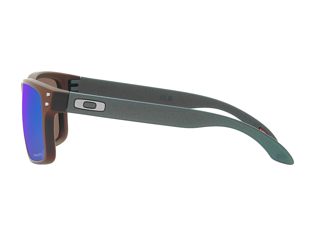 Holbrook™ Verve Collection Prizm Sapphire Lenses, Matte Black/Red  Colorshift Frame Sunglasses | Oakley® US