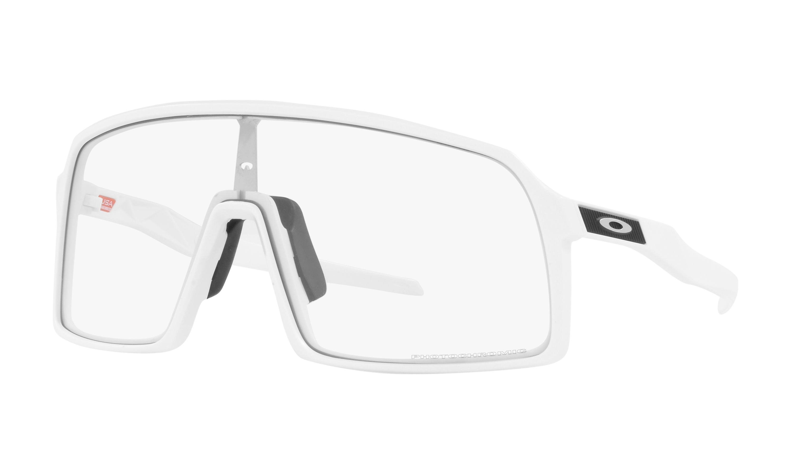 oakley sutro polished white clear