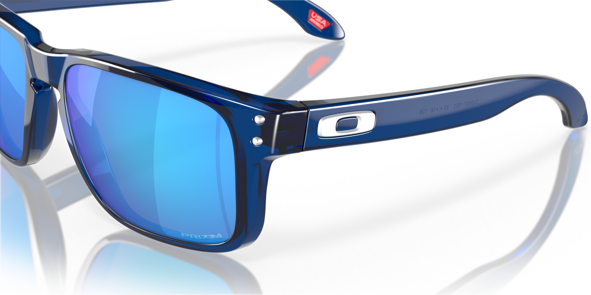 Holbrook™ XS (Youth Fit) Prizm Sapphire Lenses, Transparent Blue Frame