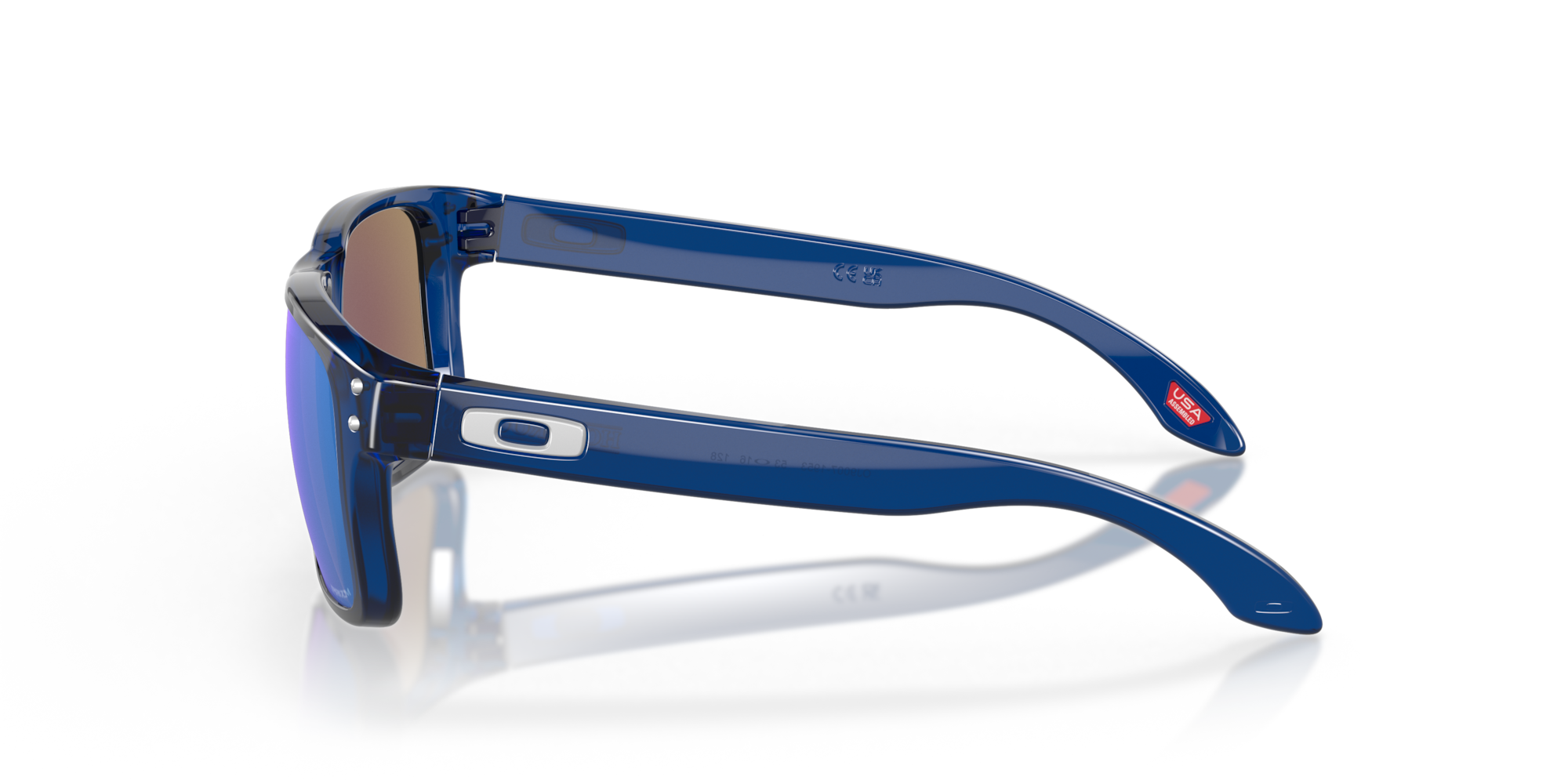 Holbrook™ XS (Youth Fit) Prizm Sapphire Lenses, Transparent Blue Frame