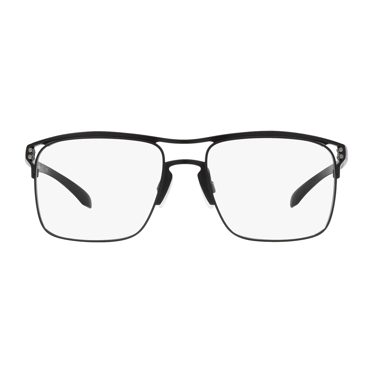 Oakley Holbrook Ti - Square Satin Black Frame Prescription Sunglasses